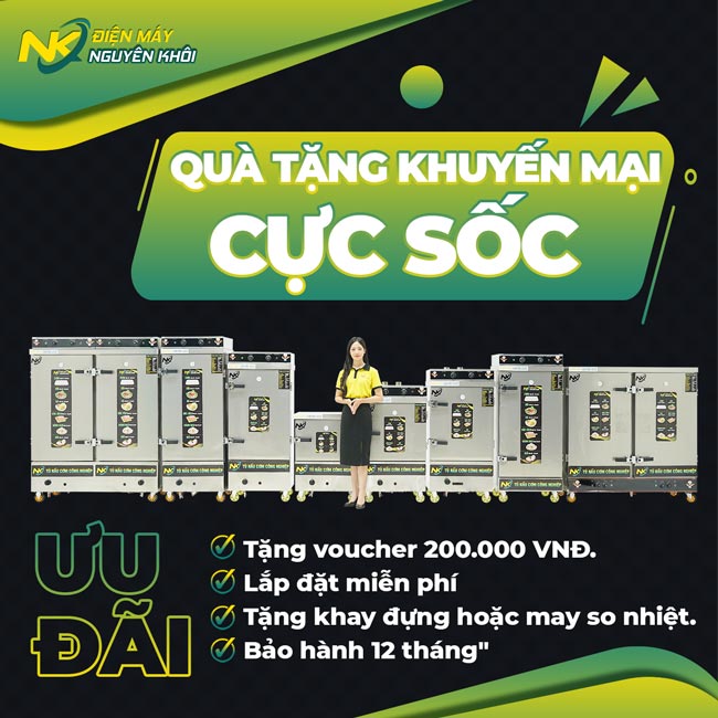 Ưu đãi khi mua tủ điện nấu cơm