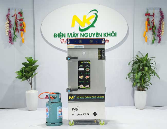 Tủ 10 khay gas điện