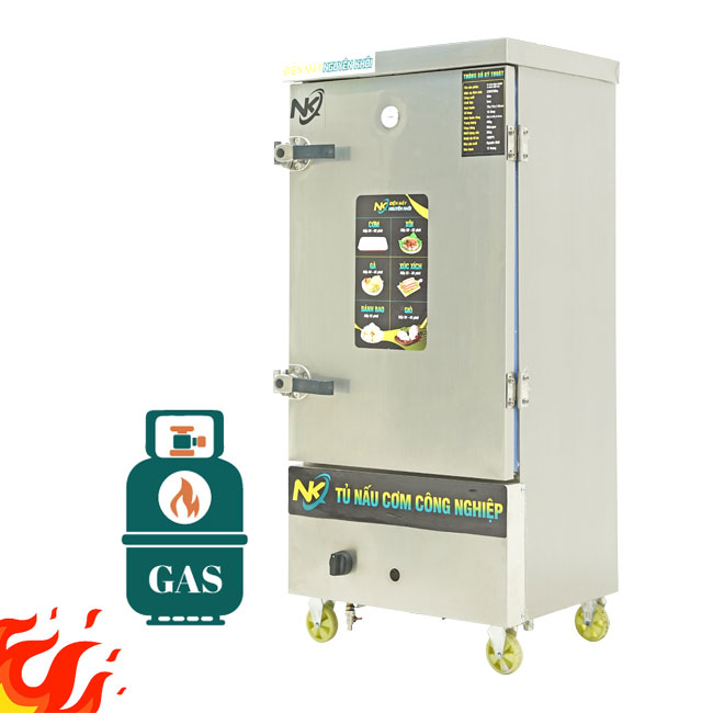 Tủ nấu cơm 10 khay gas NK-10KG