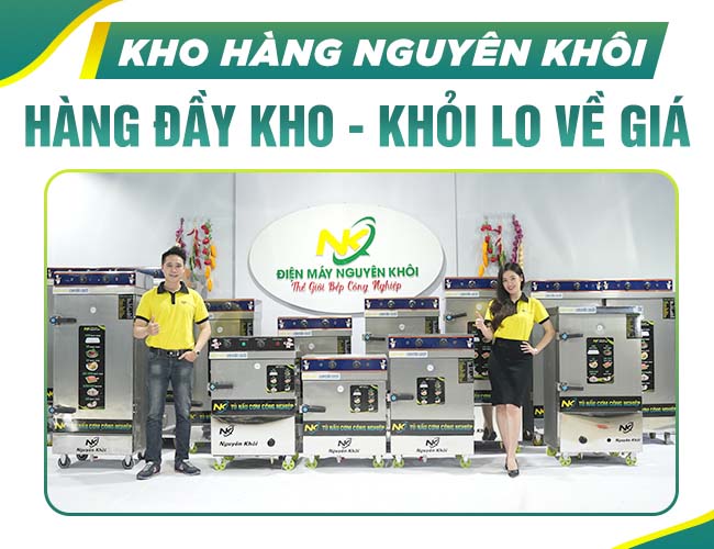 Ưu đãi mua tủ nấu cơm gas Nguyên Khôi