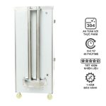 Tủ nấu cơm 12 khay gas NK-12KG