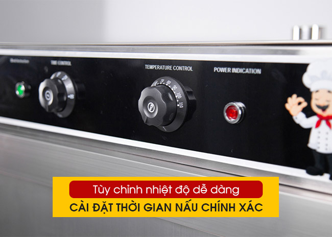 Bảng điều khiển liền thân thông minh tiện lợi, bảng điều khiển