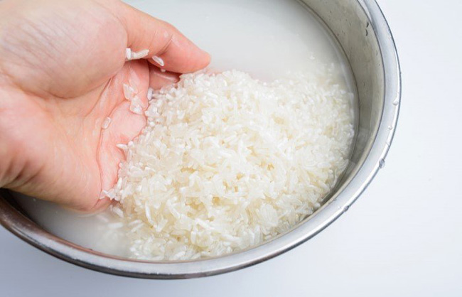 Vo và ngâm gạo tấm, Sơ chế gạo tấm