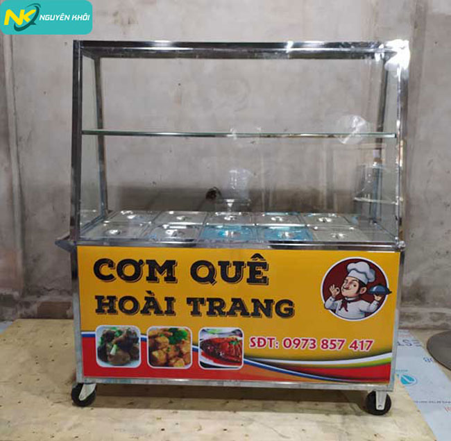 Thiết kế quầy bán cơm bình dân, quầy bán cơm 