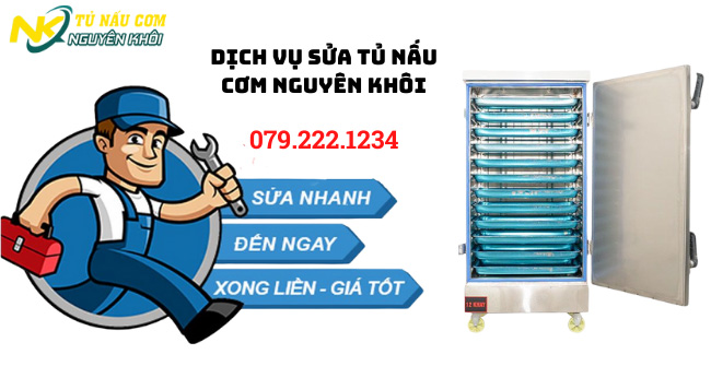 Một số lỗi thường gặp ở tủ cơm và địa chỉ sửa tủ cơm công nghiệp uy tín