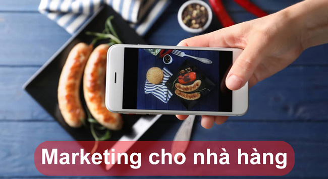 Dùng nhiều hình thức marketing cho quán, marketing cho quán