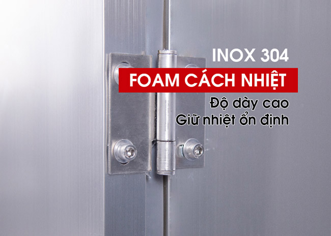 Tủ hấp cơm inox 304 cao cấp, inox 304