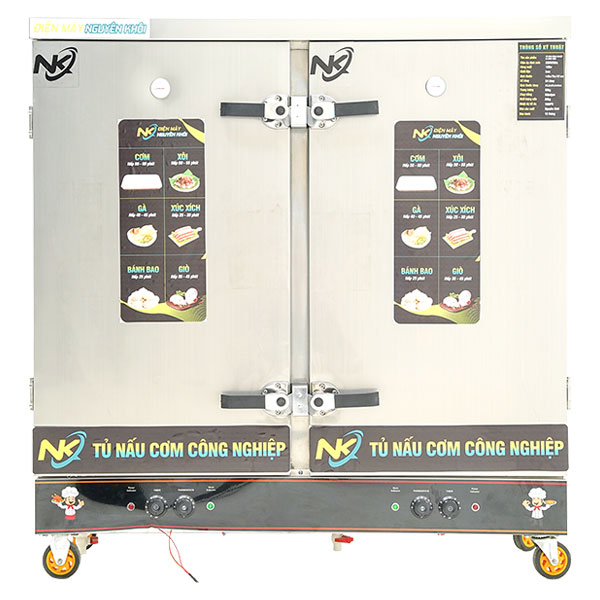 Tủ nấu cơm 24 khay điện có điều khiển NK-24KDL