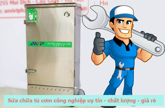 Sửa chữa tủ tại An Việt Phát, địa chỉ sửa tủ nấu cơm công nghiệp