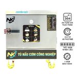 Tủ cơm công nghiệp 4 khay Điện