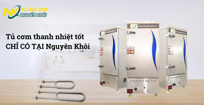 Thanh nhiệt tủ cơm công nghiệp công suất 2kw – 4kw, điện áp 220V – 380V CHÍNH HÃNG