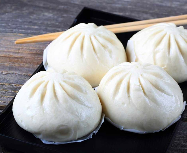 Hấp bánh bao chín đều