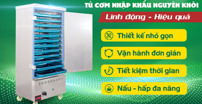 Tủ cơm công nghiệp nhập khẩu và trong nước, NÊN CHỌN LOẠI NÀO