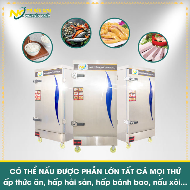 Đa năng hấp nấu nhiều món, lợi ích khi sử dụng