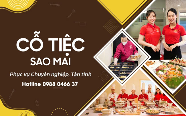 Đặt cỗ tại nhà Sao Mai, nấu cỗ tại nhà 