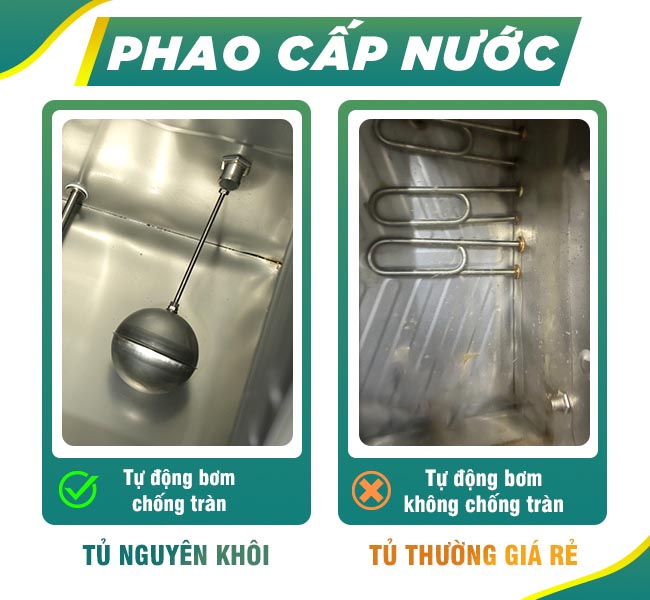 Phao cấp nước tự động 