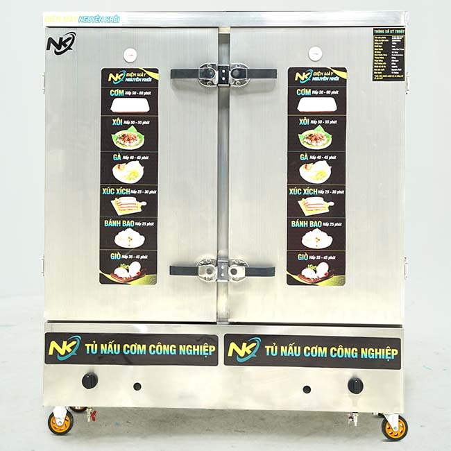 Tủ nấu cơm gas 24 khay 