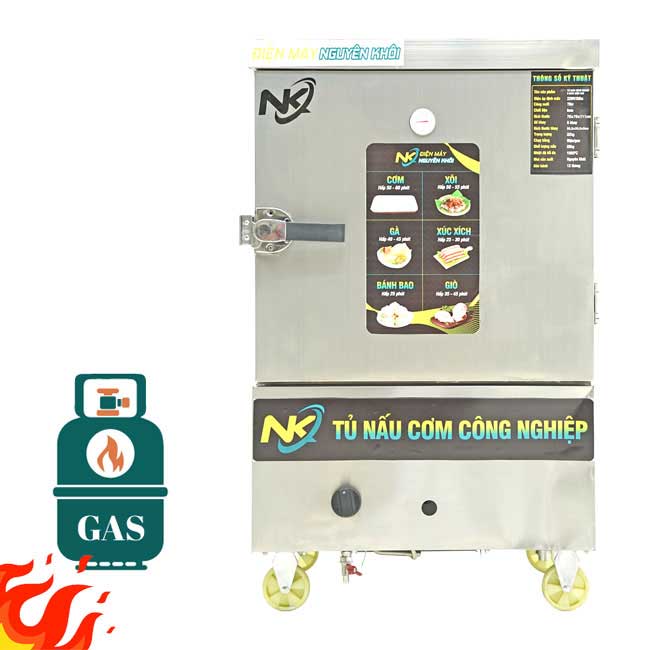 Báo giá tủ nấu cơm gas 