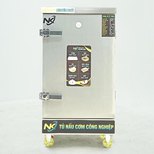 Tủ nấu cơm điện 10 khay không điều khiển