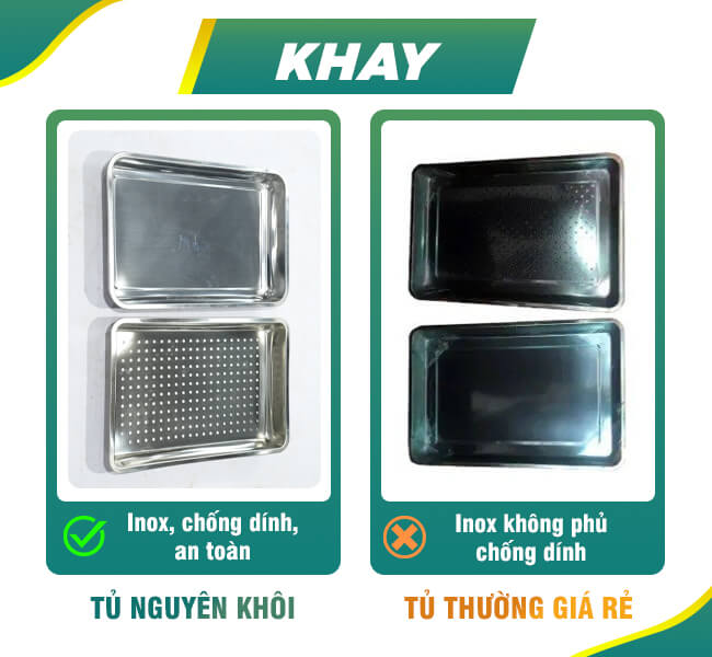 Khay inox 