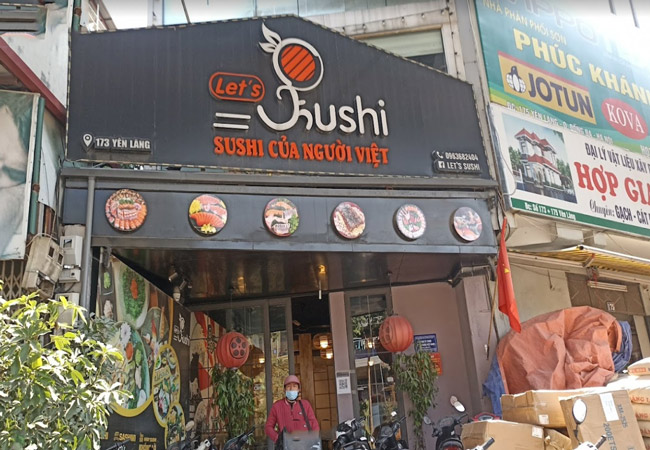 Lets sushi - Quán cơm lươn ngon ở Hà Nội