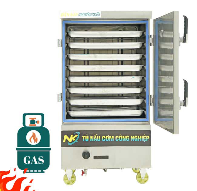 cấu tạo tủ cơm gas