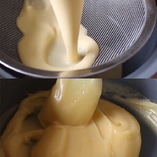 Làm nhân cade trứng sữa