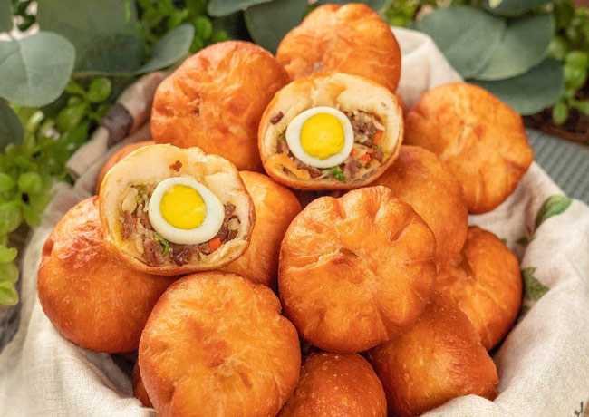 bánh bao chiên siêu hấp dẫn