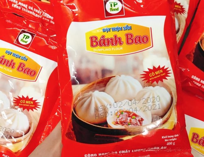 Bột bánh bao trộn sẵn