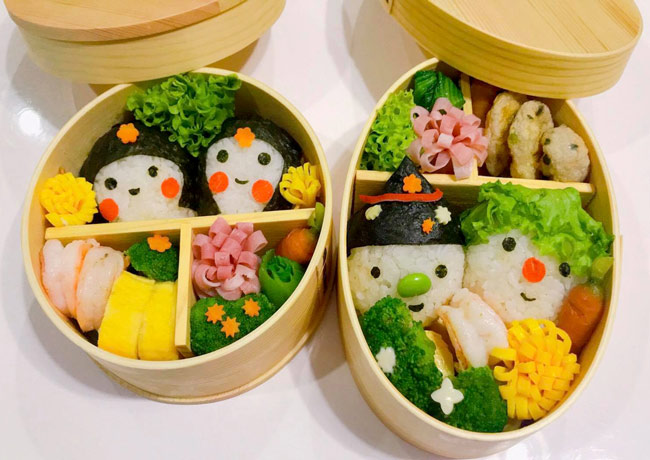 Hộp cơm bento Nhật Bản 