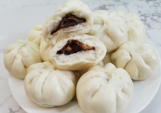 Bánh bao nhân socola ngọt