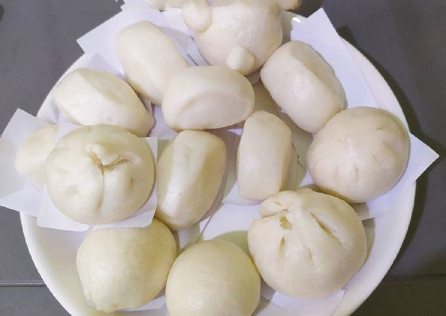 Bánh bao sữa thơm ngon 