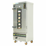 Tủ nấu cơm 12 khay điện gas NK-12KDGR