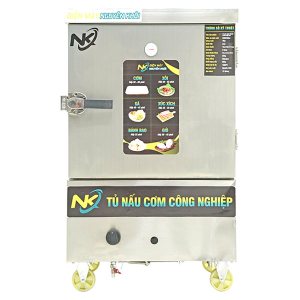 Tủ nấu cơm 6 khay điện gas NK-6KDGR