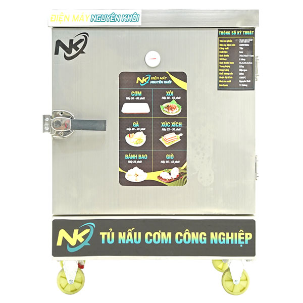 Tủ nấu cơm 6 khay điện NK-6KDR