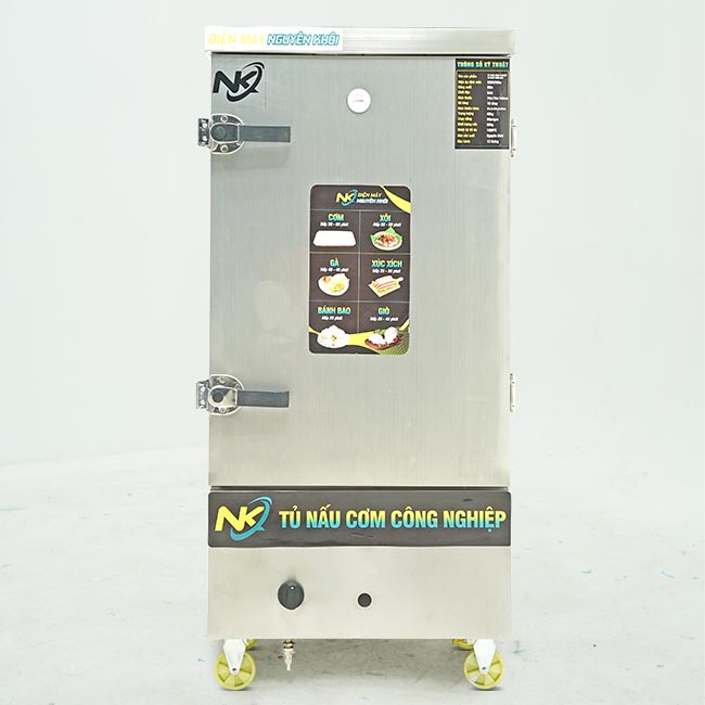 Tủ cơm 10 khay điện gas