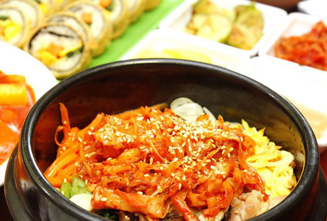 Cơm trộn kim chi - món ăn truyền thống Hàn Quốc 
