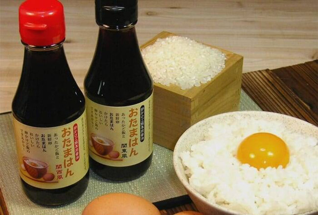 Nguyên liệu làm cơm trộn trứng sống kiểu Nhật 