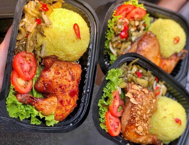 Bento Delichi - quán cơm gà xối mỡ Hà Nội ngon 