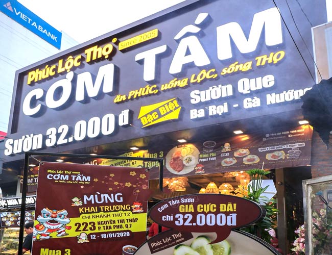 Quán cơm tấm Phúc Lộc Thọ