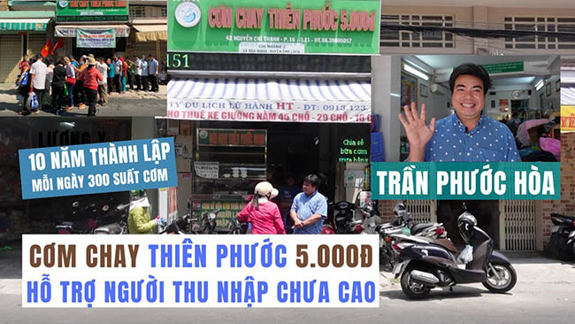 Quán cơm chay Thiên Phước