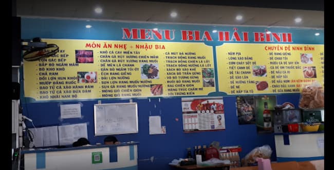 Bia nướng Hải Bình