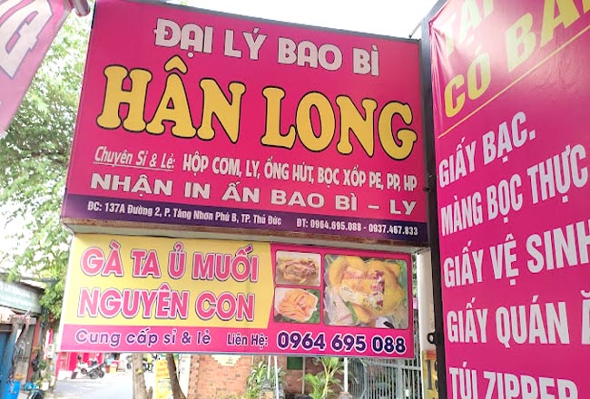 Quán gà ủ muối Hân Long